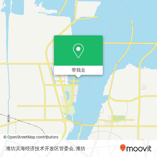 潍坊滨海经济技术开发区管委会地图