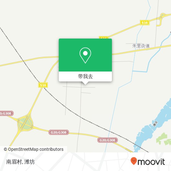 南眉村地图