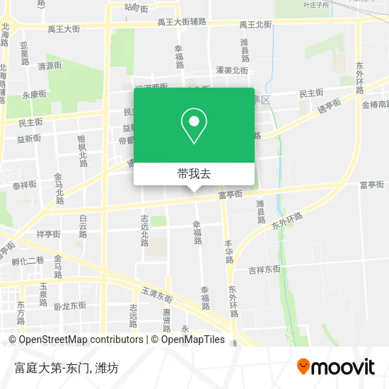 富庭大第-东门地图