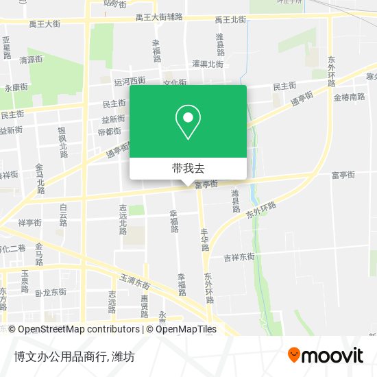 博文办公用品商行地图