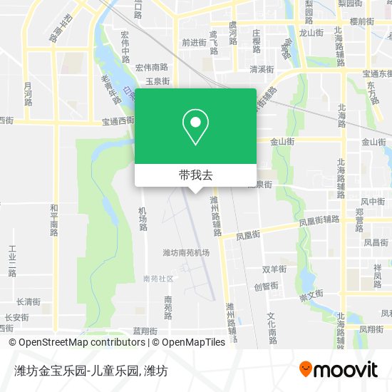 潍坊金宝乐园-儿童乐园地图