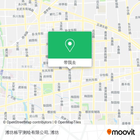 潍坊栋宇测绘有限公司地图