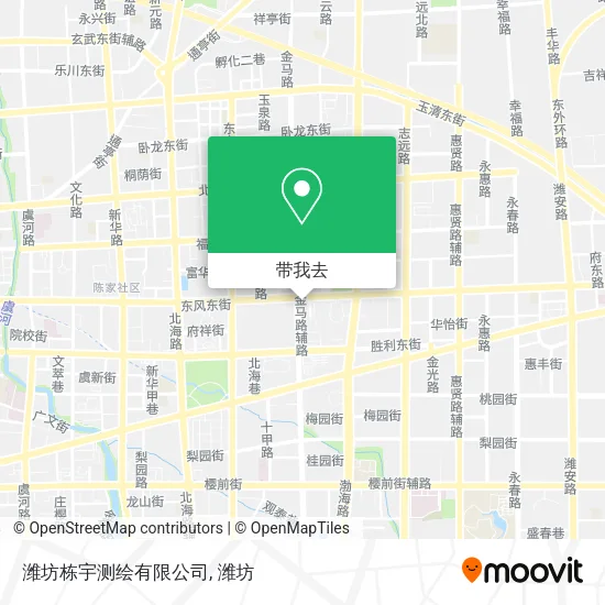 潍坊栋宇测绘有限公司地图