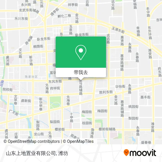 山东上地置业有限公司地图