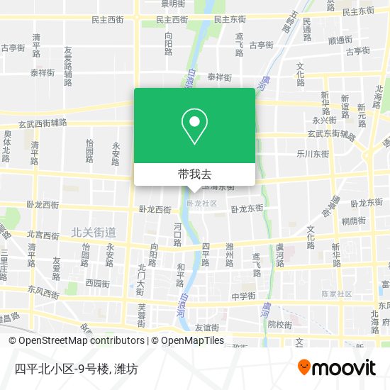 四平北小区-9号楼地图