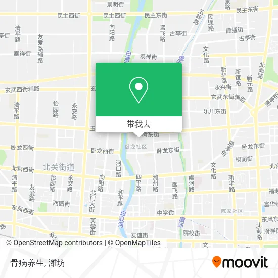 骨病养生地图