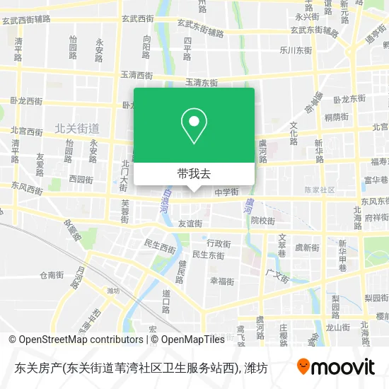 东关房产(东关街道苇湾社区卫生服务站西)地图