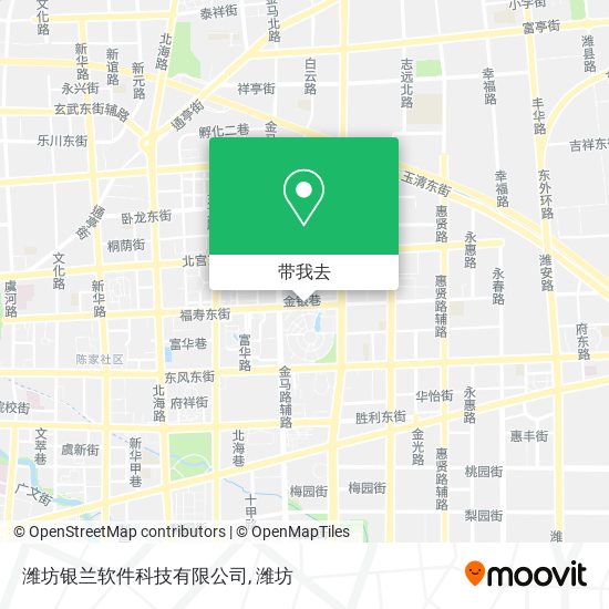 潍坊银兰软件科技有限公司地图