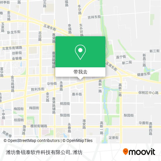 潍坊鲁锐泰软件科技有限公司地图