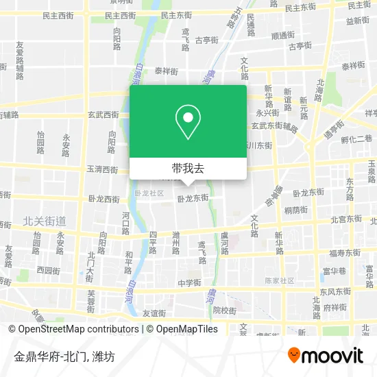 金鼎华府-北门地图
