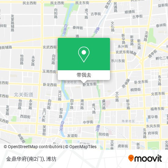 金鼎华府(南2门)地图