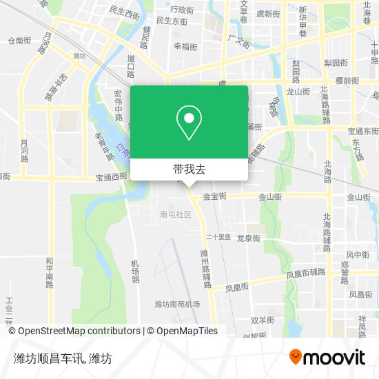 潍坊顺昌车讯地图