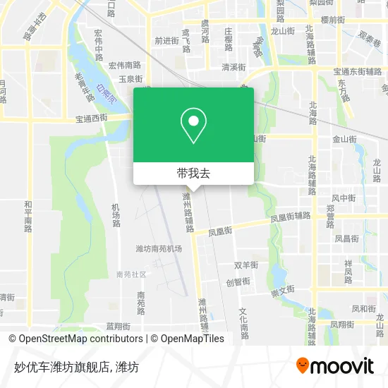 妙优车潍坊旗舰店地图
