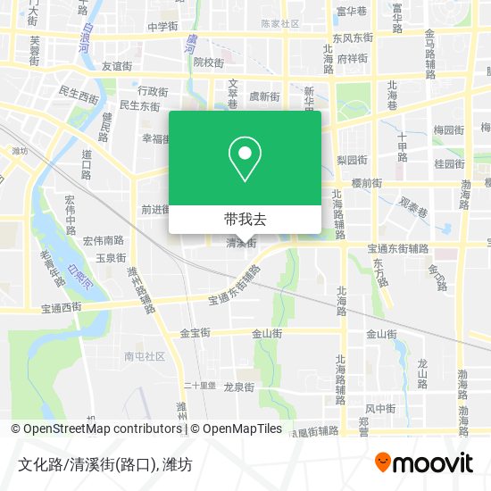 文化路/清溪街(路口)地图