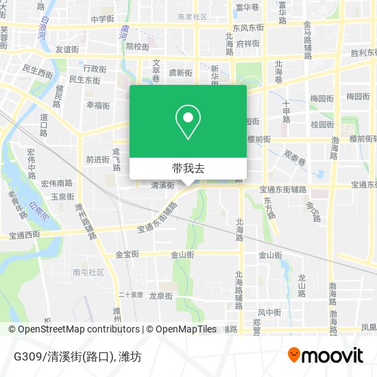 G309/清溪街(路口)地图