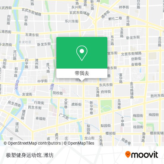 极塑健身运动馆地图