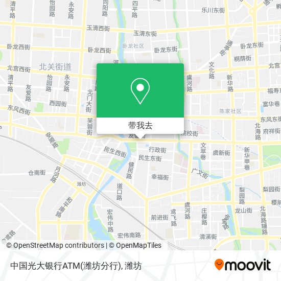 中国光大银行ATM(潍坊分行)地图