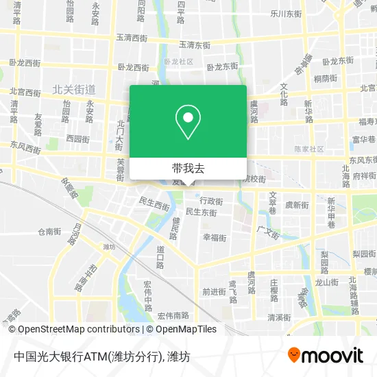 中国光大银行ATM(潍坊分行)地图