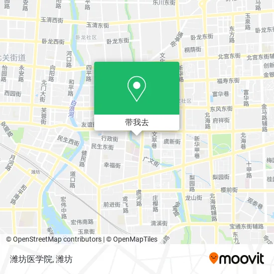 潍坊医学院地图
