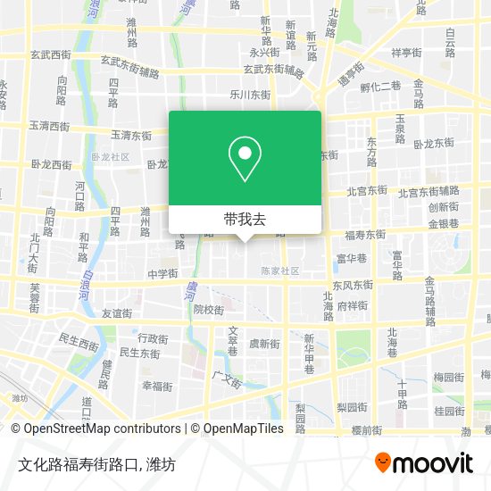文化路福寿街路口地图