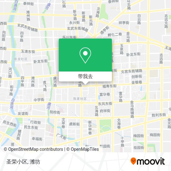 圣荣小区地图