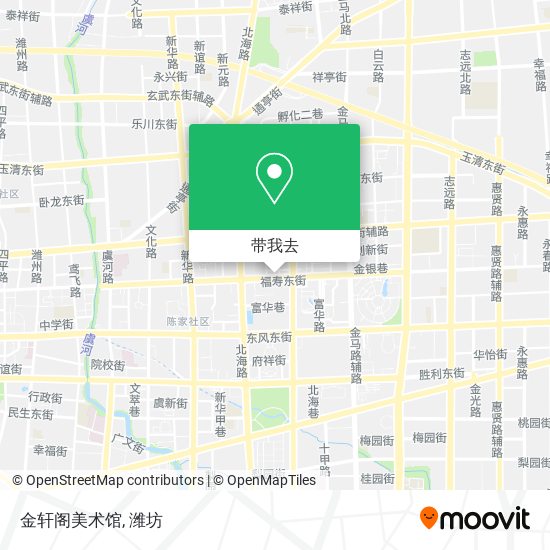 金轩阁美术馆地图