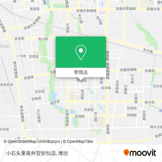 小石头童装外贸折扣店地图