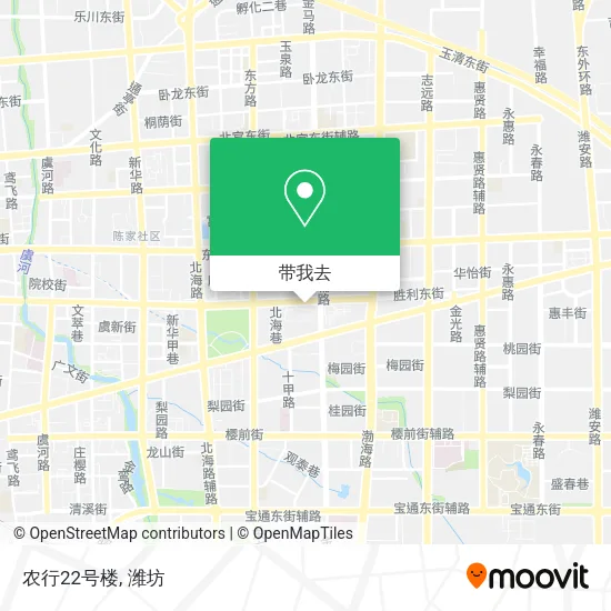 农行22号楼地图
