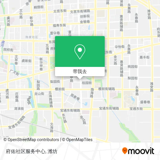 府佑社区服务中心地图
