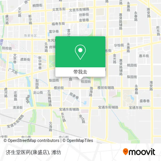 济生堂医药(康盛店)地图