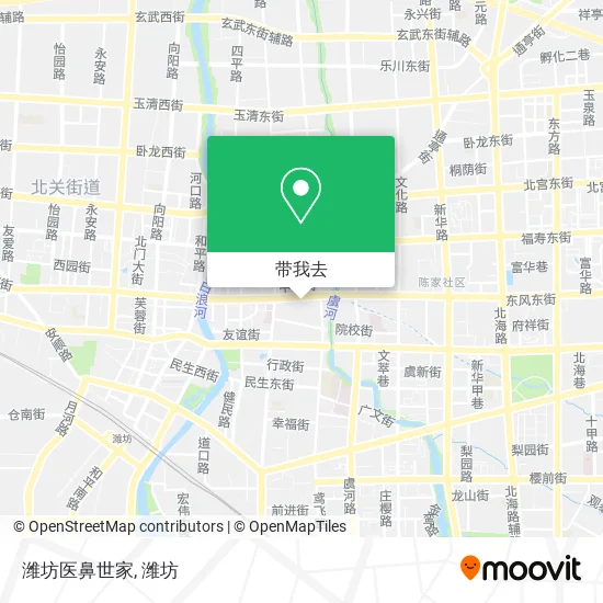 潍坊医鼻世家地图