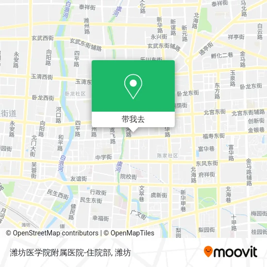 潍坊医学院附属医院-住院部地图