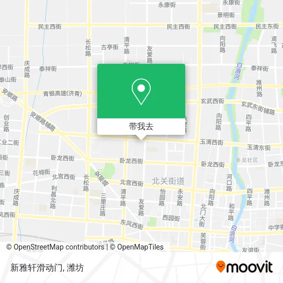 新雅轩滑动门地图