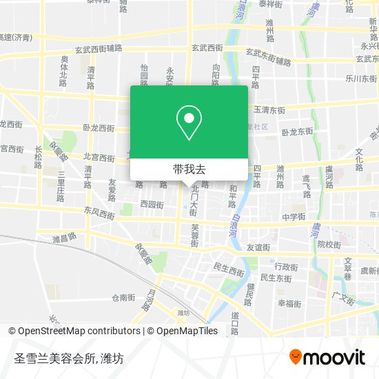 圣雪兰美容会所地图