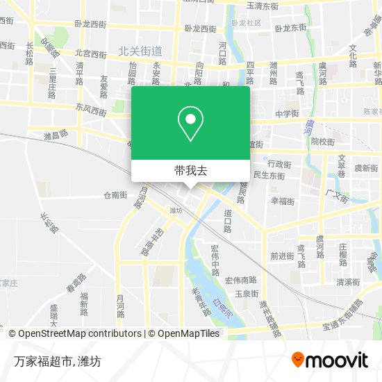 万家福超市地图