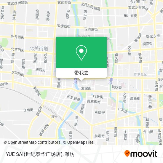 YUE SAI(世纪泰华广场店)地图