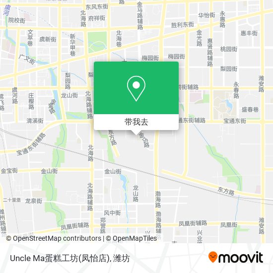 Uncle Ma蛋糕工坊(凤怡店)地图