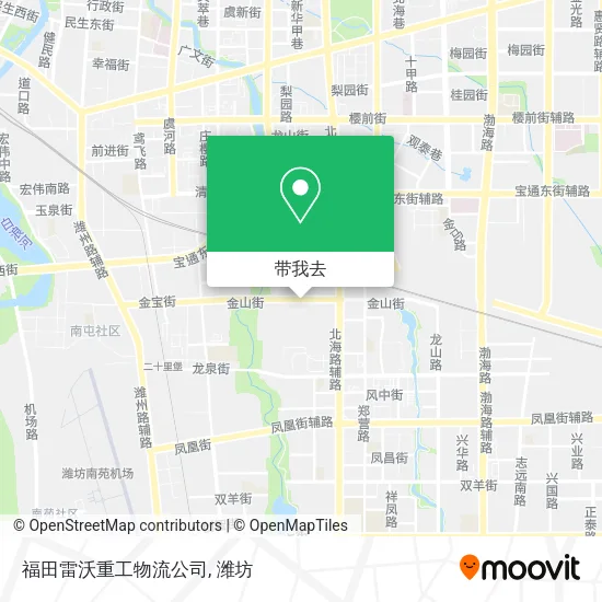 福田雷沃重工物流公司地图