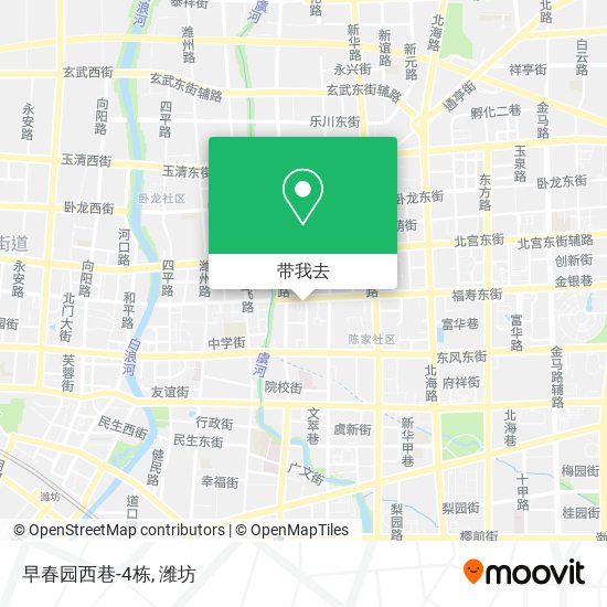 早春园西巷-4栋地图