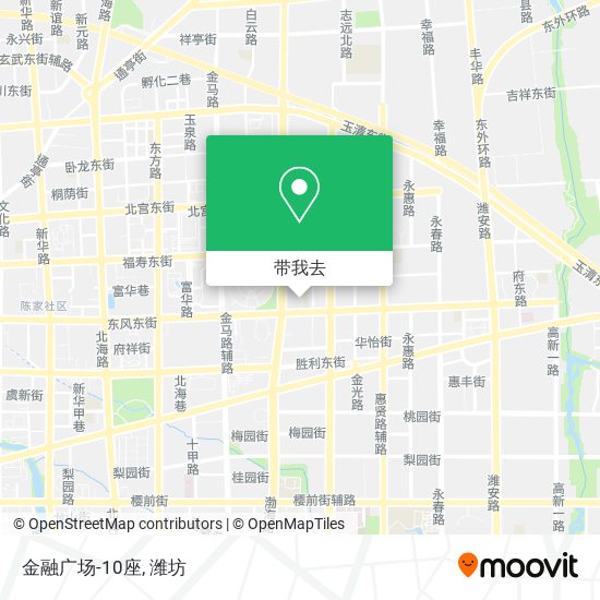 金融广场-10座地图