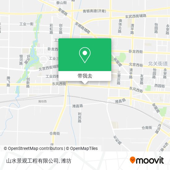 山水景观工程有限公司地图
