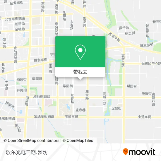 歌尔光电二期地图