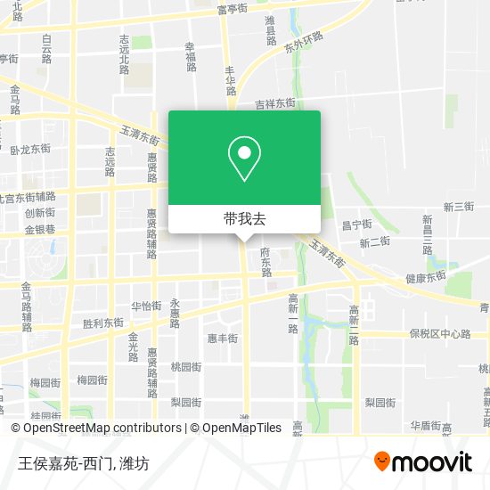 王侯嘉苑-西门地图