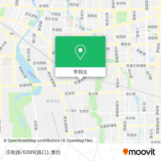 庄检路/G309(路口)地图