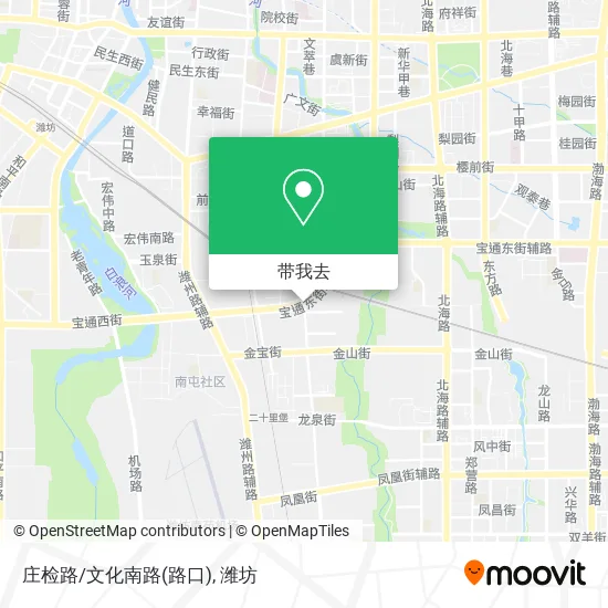 庄检路/文化南路(路口)地图