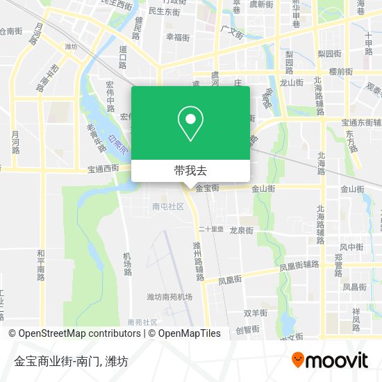 金宝商业街-南门地图