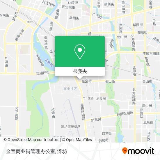 金宝商业街管理办公室地图