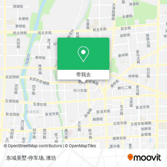 东域美墅-停车场地图