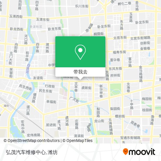 弘茂汽车维修中心地图