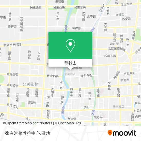 张有汽修养护中心地图